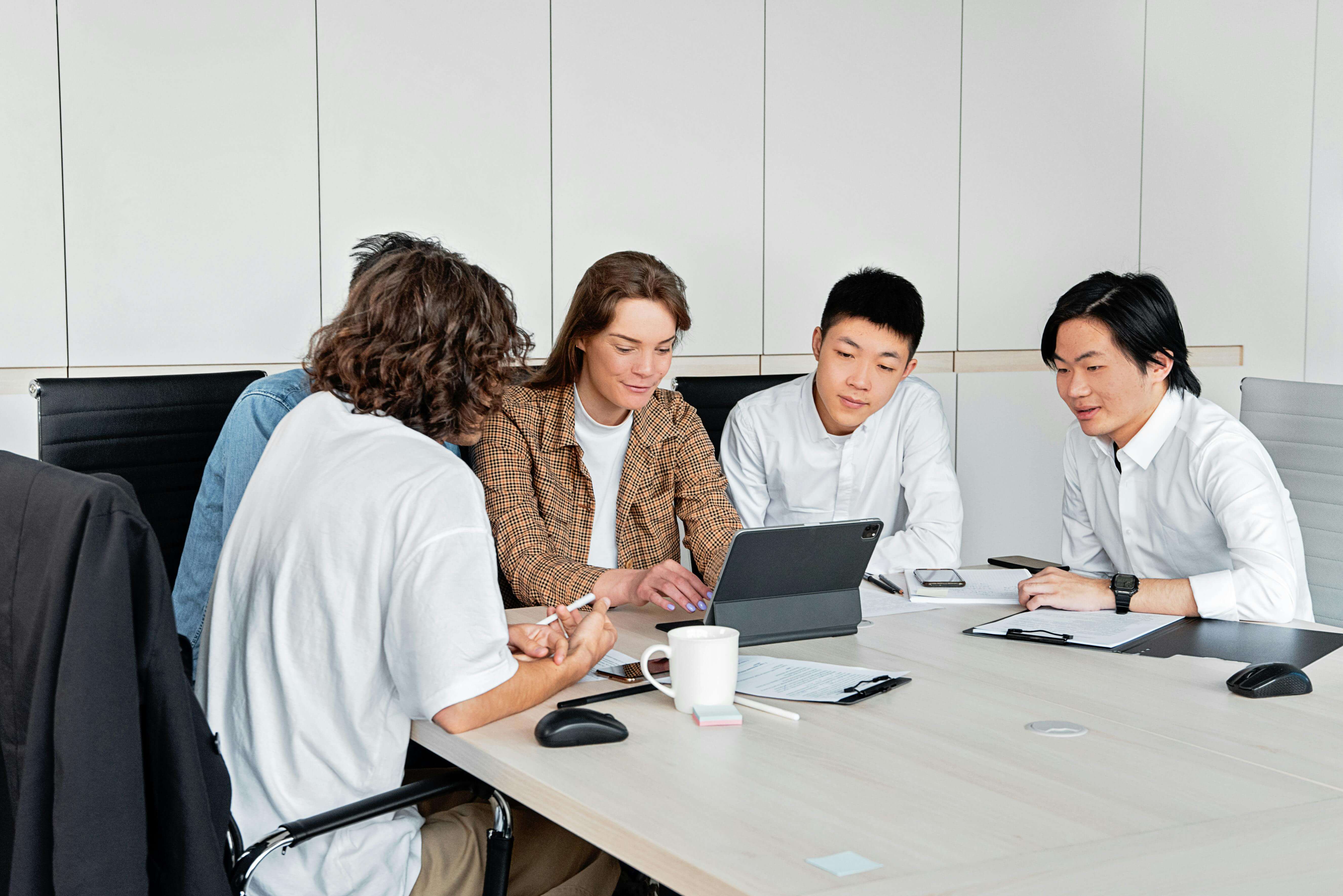 Business People in a Meeting