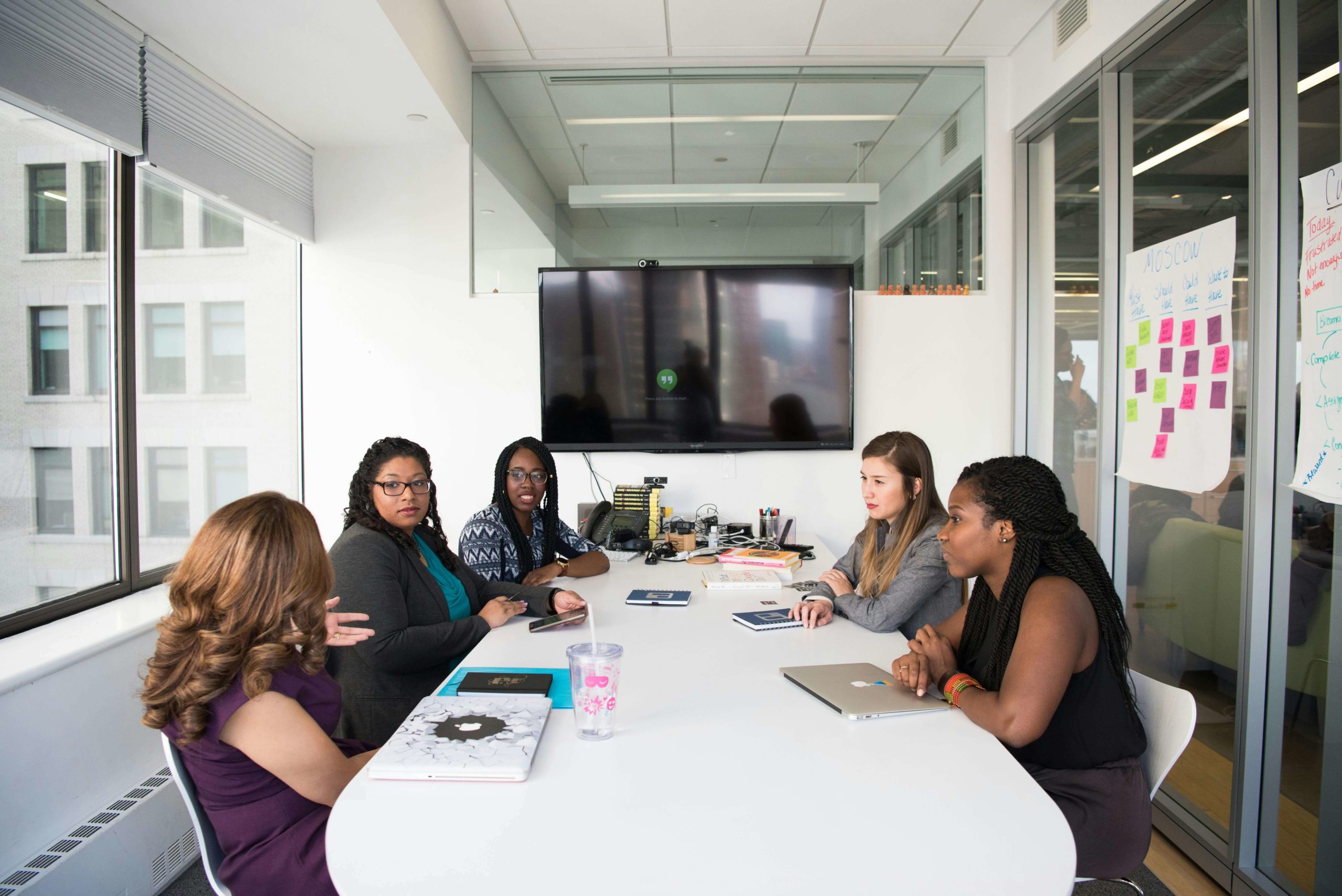 Group of Women gathered inside Conference Room