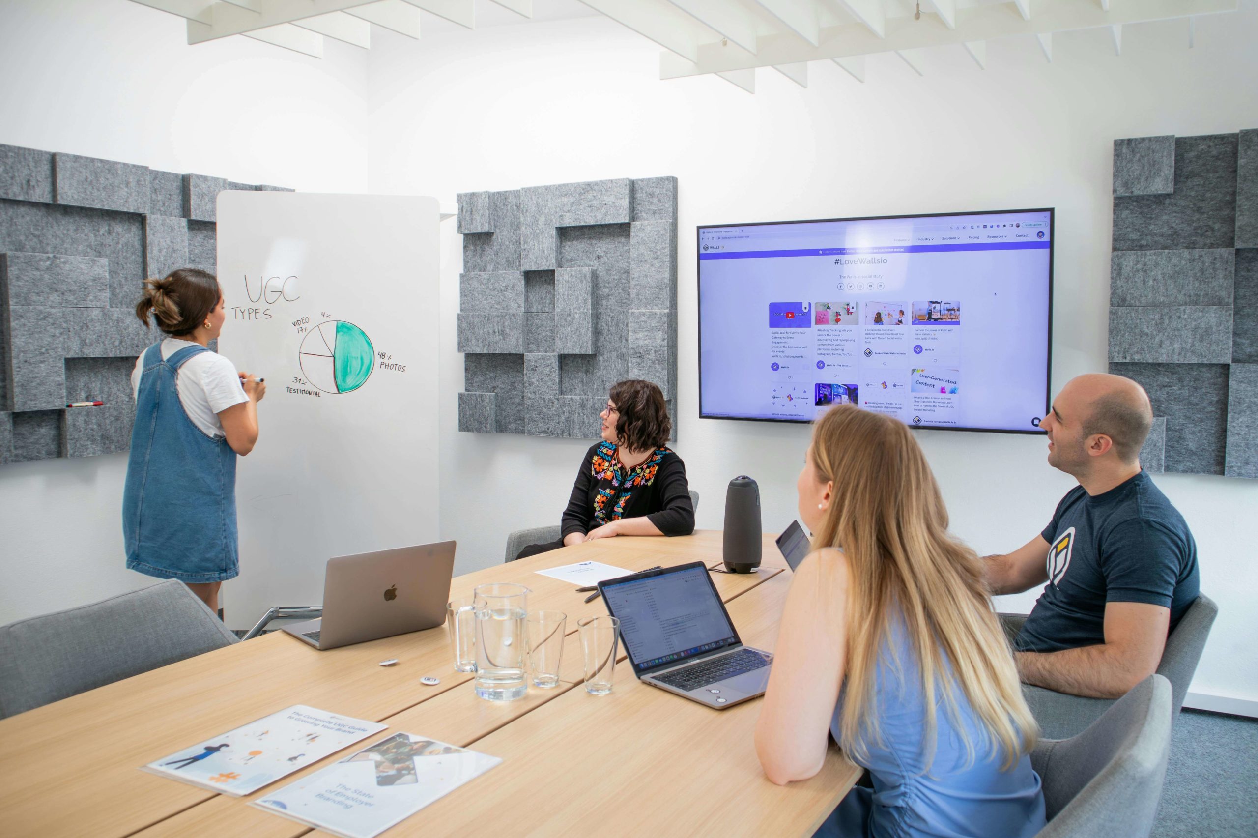 Marketing Team having a meeting