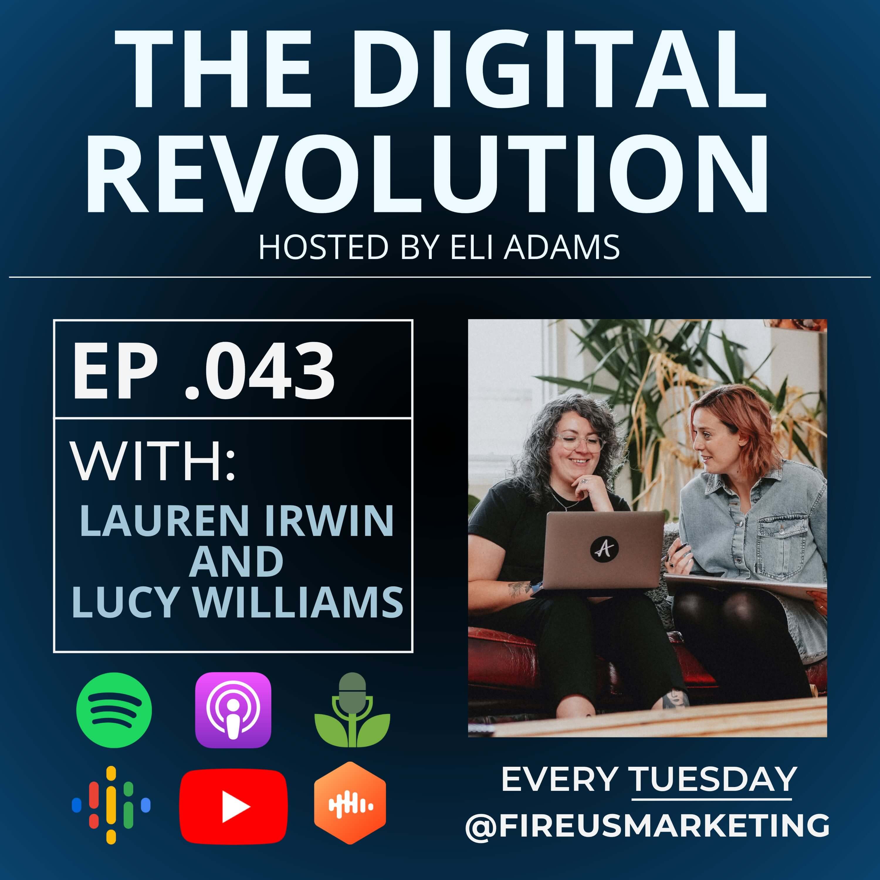 Lauren Irwin and Lusy Williams - Episode 43